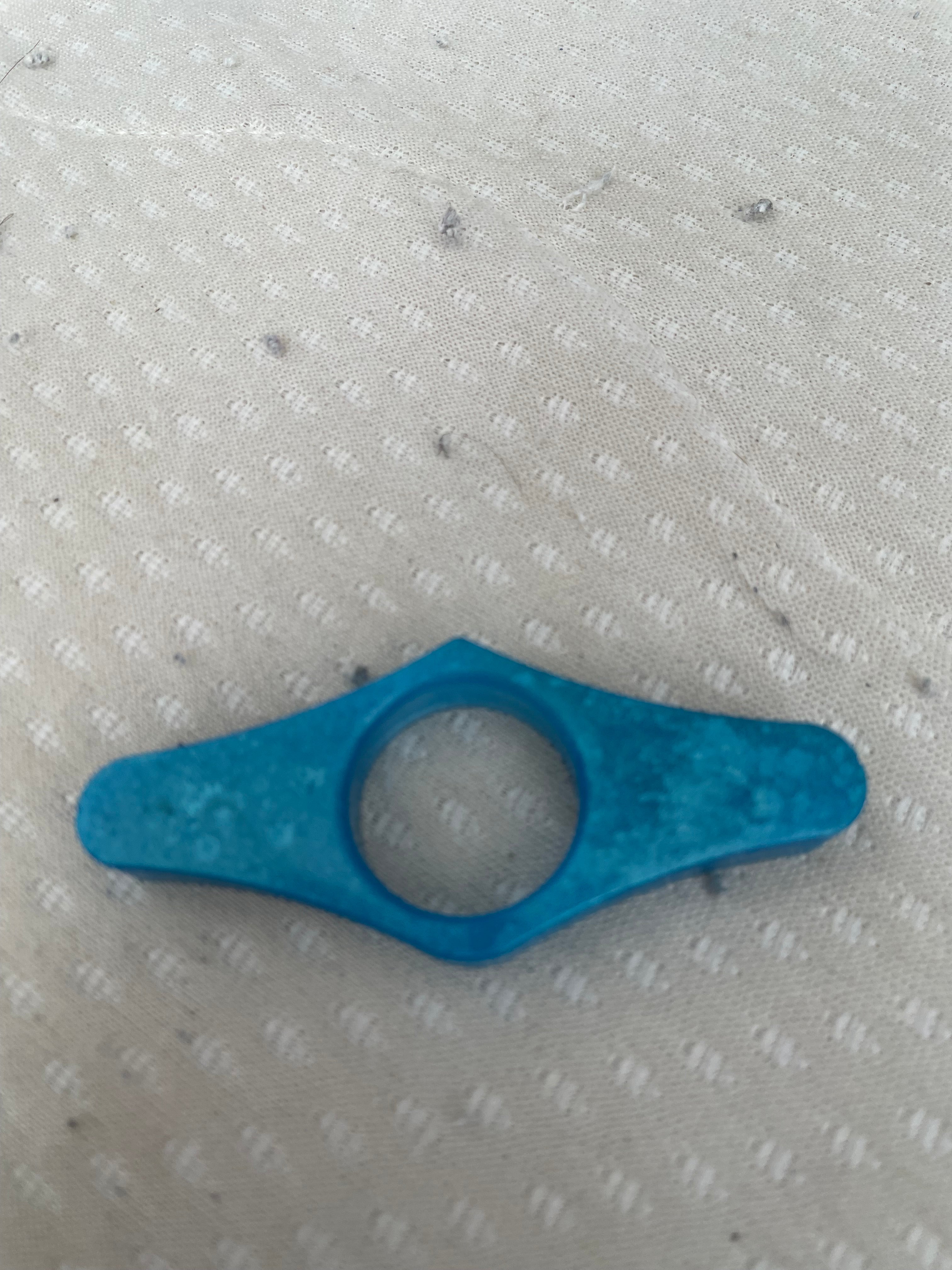 Bague de lecture n°1 bleu