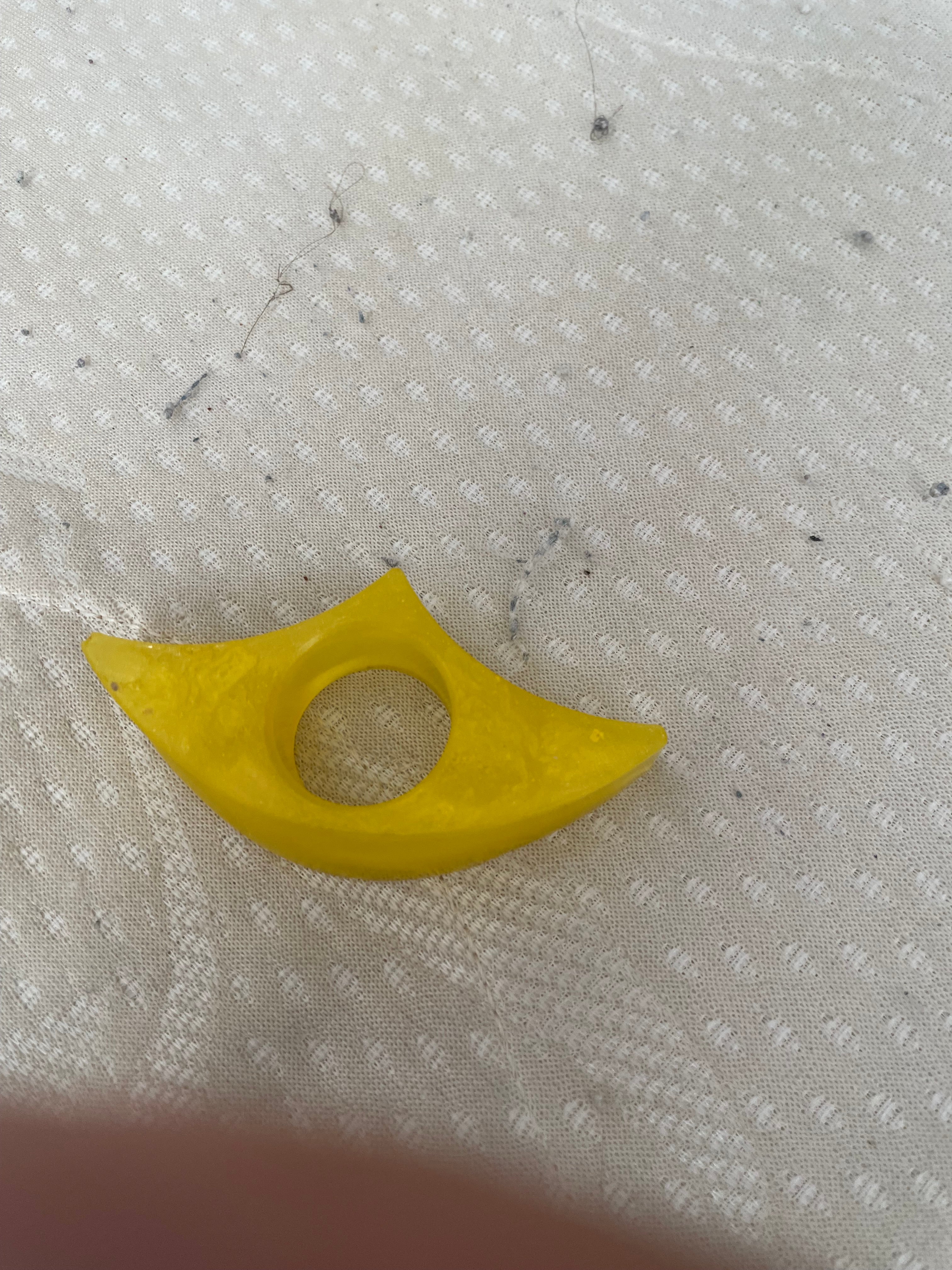 bague de lecture n°2 Jaune