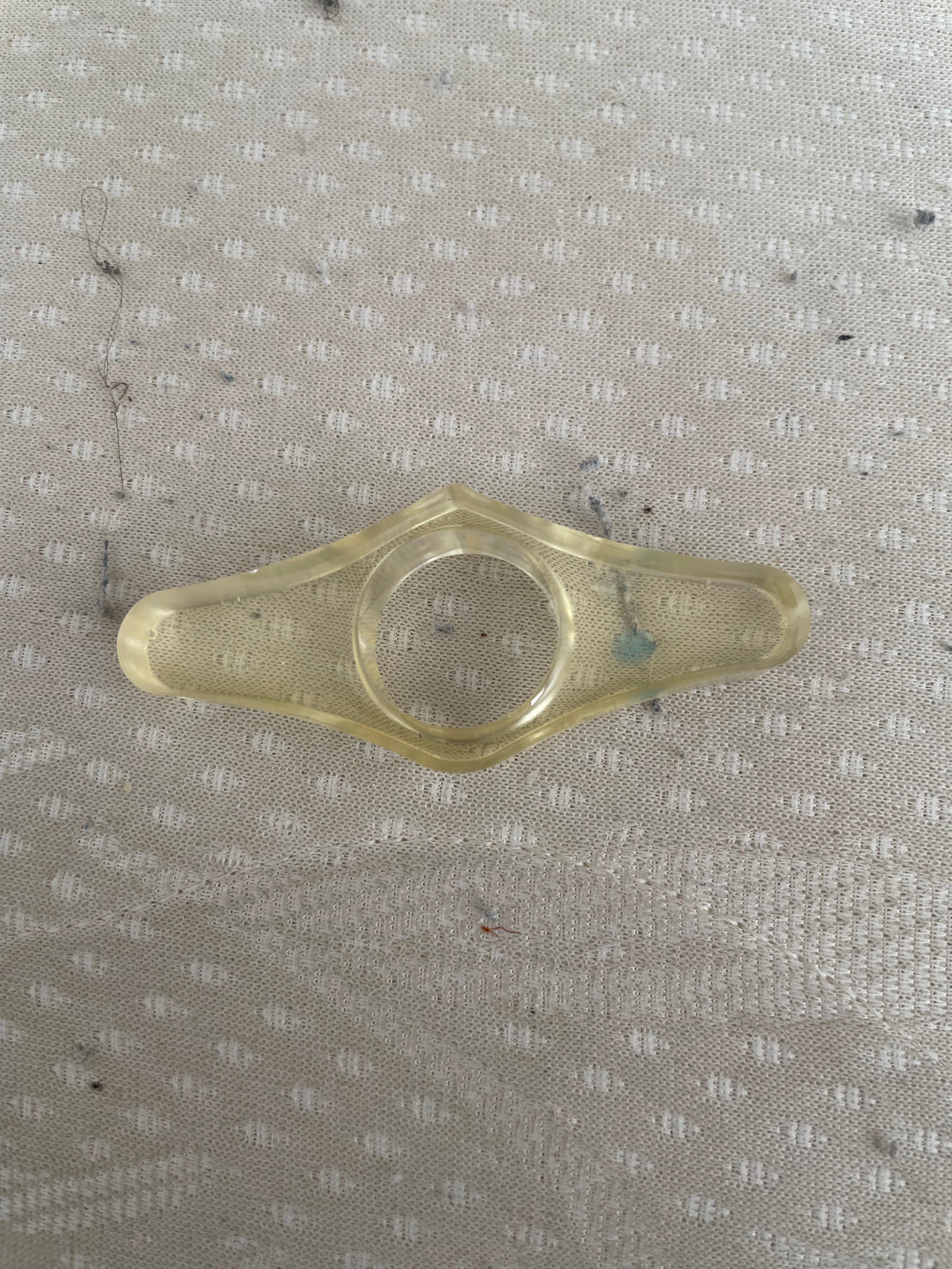 Bague de lecture n°1 transparent