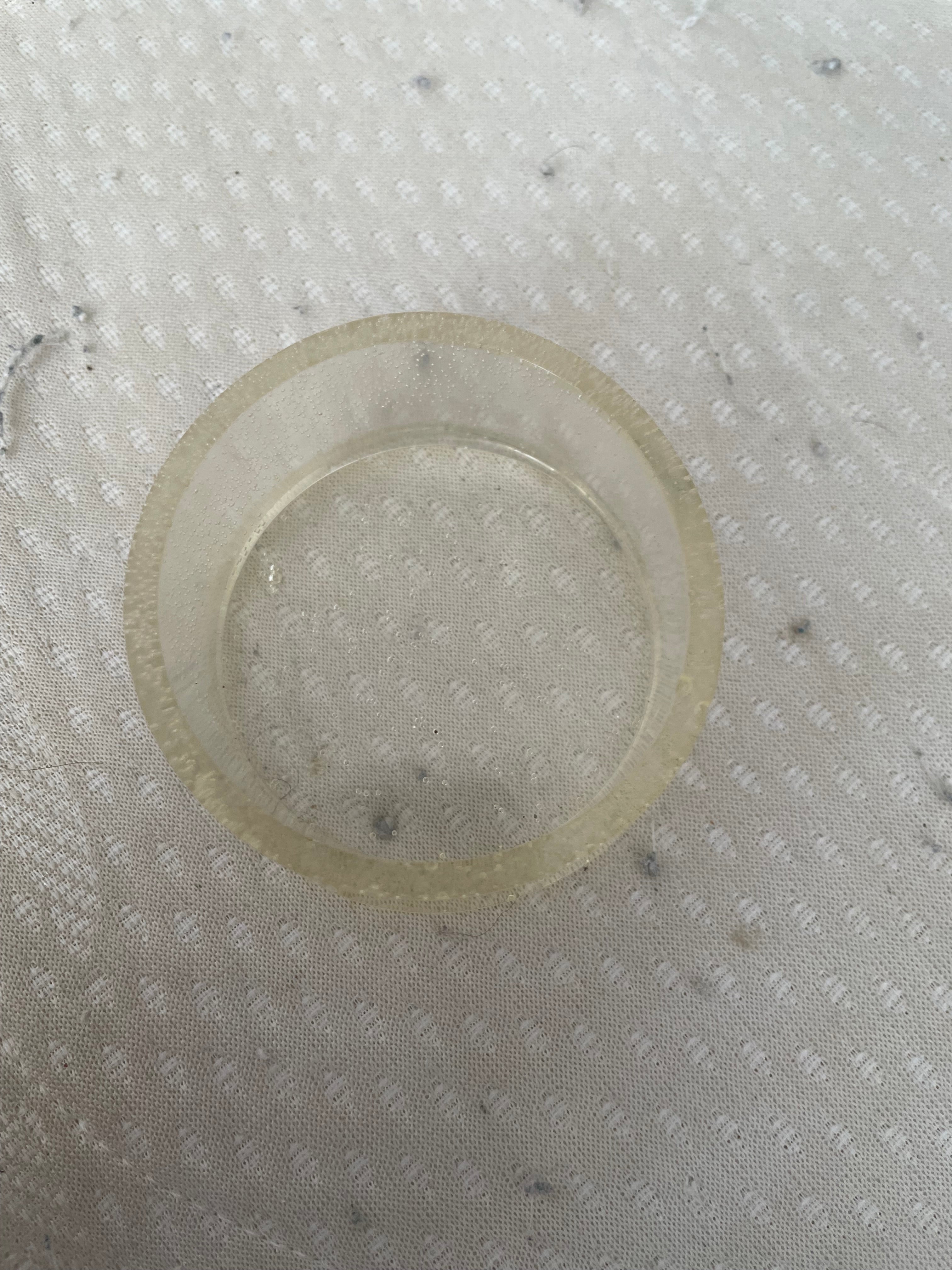 Boite ronde transparent