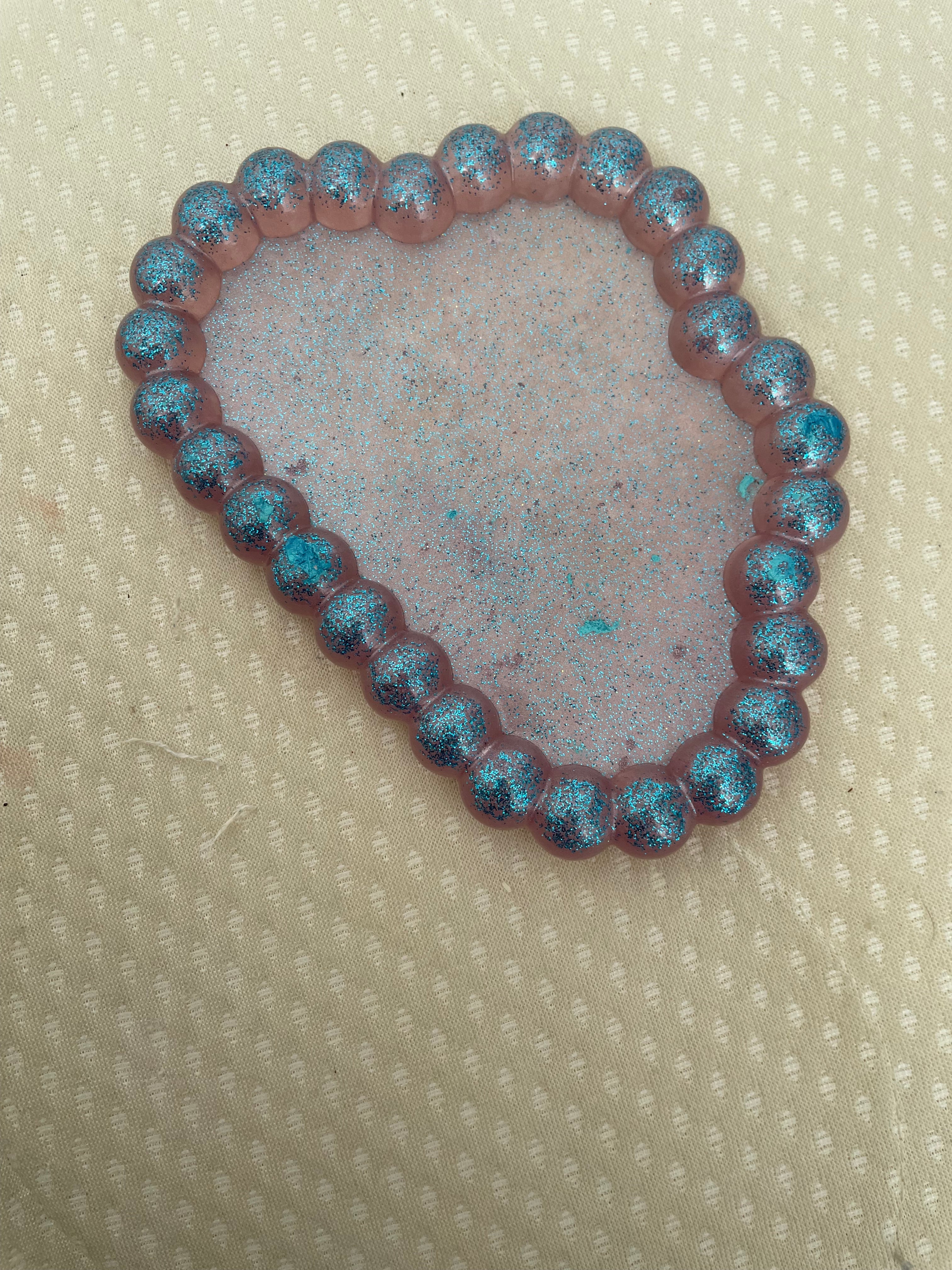 Vide poche nuage buble violet