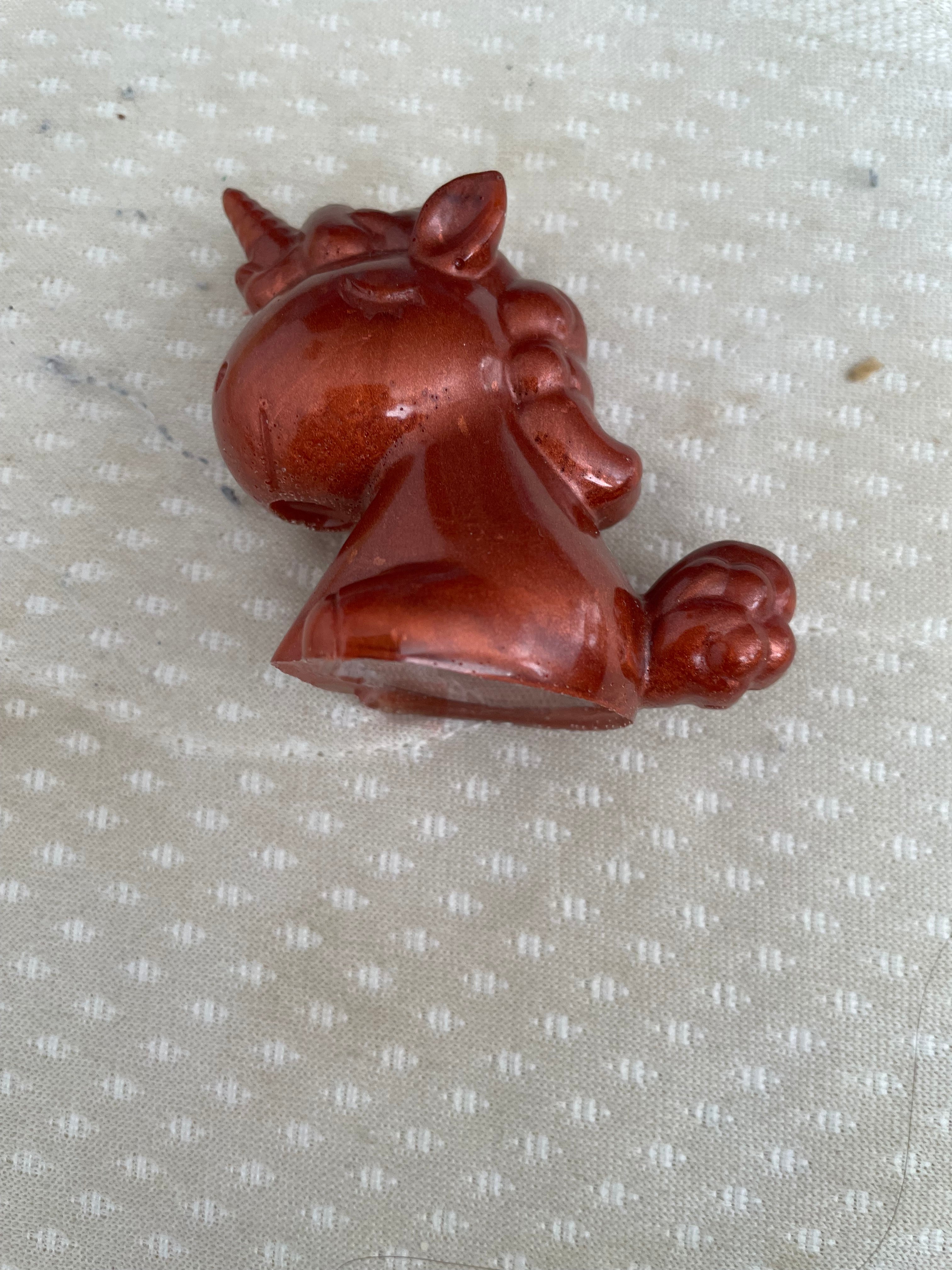 Petite licorne bronze